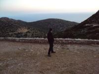 Tu spaliśmy, zdjęcie zrobione o świcie, obok klasztoru Guvernetou