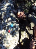 Tak oznakowane są szlaki na całej Krecie, trzeba ich uważnie wypatrywać 