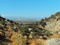 Wędrówka w stronę Chanii, Chania i Góry Białe w tle