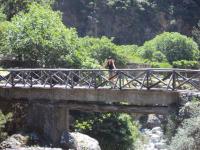 Wąwóz Samaria, połowa trasy 