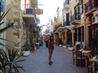 Jedna z uliczek w Chanii