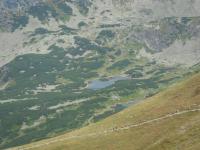 Widoki z Kasprowego, kawałek Zielonego Stawu i Kurtkowiec