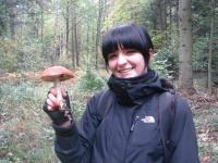 Ze swoim znaleziskiem, kozaczkiem (mina zwycięzcy) ;)