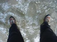 Przeszkoda w postaci przejścia lodu 