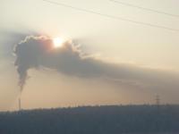 Cudowny widok, na terenie elektrociepłowni Kielce 