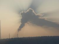 Cudowny widok, na terenie elektrociepłowni Kielce 