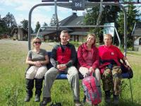 Lipcowy wyjazd KG w Beskidy