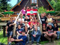 Lipcowy wyjazd KG w Beskidy