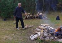 Szczepan przy pracy (J.J.)