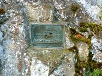 Przełom Dunajca na wysokości Sokolicy. Tu sięgała woda w czasie powodzi w 1934 r.