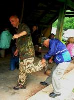 Prasowanie Pawła - nogi są najważniejsze dla piechura