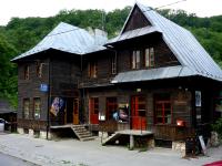 Zabytkowy dworzec w Ojcowie; foto: HAnka