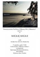 zaproszenie na Świąteczny Wieczór Artystyczny