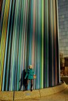 coś kolorowego w La Défense