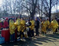 tu każdy został "ozłocony" i mógł dostać gorącą herbatę