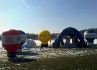 Miasteczko Maratonu na Błoniach Krakowskich