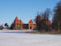 Malowniczy zamek w Trokach