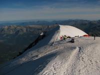 Powrót na biwak po ataku szczytowym