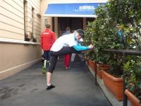 Rozciąganie przed biegiem