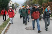 30-10-2011 Wycieczka KTP Przygoda: Oś. Podkarczówka - Karczówka - Brusznia - Biesak - Stadion Leśny - Pakosz.  