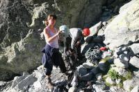 28-07-2012 Wypad kilku klubowiczów z KG na Gierlach, najwyższy szczyt Tatr. 