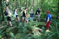 17-06-2012 Wspólna wycieczka KG PTTK Kielce i „Deptaczy” na Górę Dobrzeszowską.  