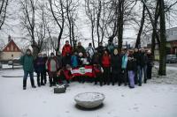 03-02-2013 Zimowe wejście na Łysicę – Trasa Klubu Górskiego PTTK Kielce 