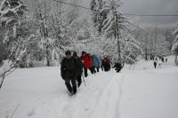 9/10-02-2013 Wyjazd Klubu Górskiego PTTK Kielce w Beskid Mały. 