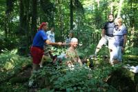 17-06-2012 Wspólna wycieczka KG PTTK Kielce i „Deptaczy” na Górę Dobrzeszowską.  