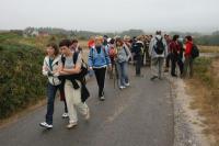 02-10-2011 Wycieczka piesza Klubu Przygoda: Miedziana Góra - Oblęgorek - Mniów