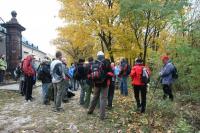 30-10-2011 Wycieczka KTP Przygoda: Oś. Podkarczówka - Karczówka - Brusznia - Biesak - Stadion Leśny - Pakosz.  
