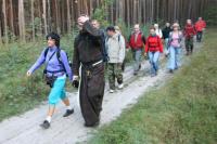 24-09-2011 XII Świętokrzyski Rajd Pielgrzymkowy, trasa nr 14: Kielce - Skorzeszyce - Św. Krzyż  