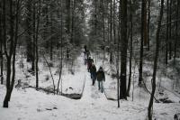 03-02-2013 Zimowe wejście na Łysicę – Trasa Klubu Górskiego PTTK Kielce 