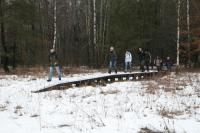 03-02-2013 Zimowe wejście na Łysicę – Trasa Klubu Górskiego PTTK Kielce 