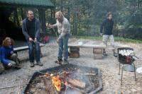 23-09-2012 Wspólne "pieczonki" Klubu Górskiego PTTK Kielce i Deptaczy. 