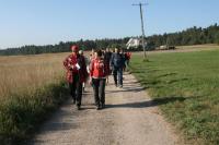 24-09-2011 XII Świętokrzyski Rajd Pielgrzymkowy, trasa nr 14: Kielce - Skorzeszyce - Św. Krzyż  