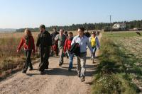 24-09-2011 XII Świętokrzyski Rajd Pielgrzymkowy, trasa nr 14: Kielce - Skorzeszyce - Św. Krzyż  