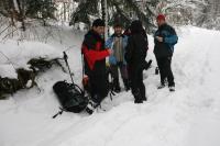 21/22-01-2012 Wyjazd Klubu Górskiego w Beskid Sądecki.