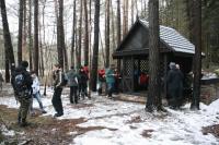 03-02-2013 Zimowe wejście na Łysicę – Trasa Klubu Górskiego PTTK Kielce 