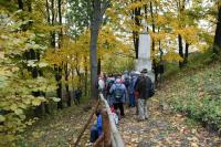 30-10-2011 Wycieczka KTP Przygoda: Oś. Podkarczówka - Karczówka - Brusznia - Biesak - Stadion Leśny - Pakosz.  