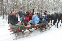 19-01-2013 Na kuligu z Deptaczami. 