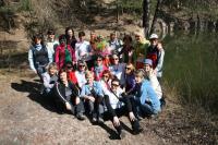 25-03-2012 Rajd Klubu Górskiego PTTK Kielce i Deptaczy na przywitanie wiosny. 