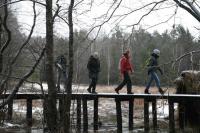 03-02-2013 Zimowe wejście na Łysicę – Trasa Klubu Górskiego PTTK Kielce 