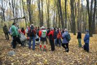 30-10-2011 Wycieczka KTP Przygoda: Oś. Podkarczówka - Karczówka - Brusznia - Biesak - Stadion Leśny - Pakosz.  