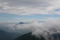 Widok na Wielki Chocz (Vel’ký Choč) w Górach Choczańskich