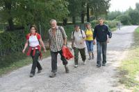 24-09-2011 XII Świętokrzyski Rajd Pielgrzymkowy, trasa nr 14: Kielce - Skorzeszyce - Św. Krzyż  