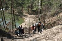 25-03-2012 Rajd Klubu Górskiego PTTK Kielce i Deptaczy na przywitanie wiosny. 