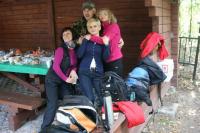 23-09-2012 Wspólne "pieczonki" Klubu Górskiego PTTK Kielce i Deptaczy. 