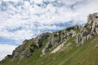 Zejście z Wielkiego Rozsutca w kierunku przełęczy Międzyhale.