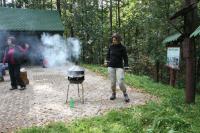 23-09-2012 Wspólne "pieczonki" Klubu Górskiego PTTK Kielce i Deptaczy. 